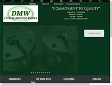Tablet Screenshot of dmachinework.com